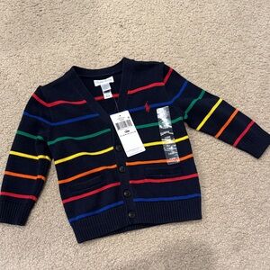 NWT Ralph Lauren Kids' Multicolor Striped Sweater